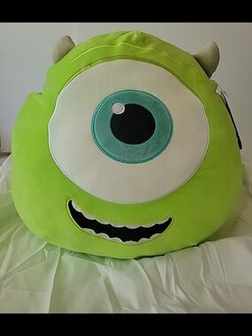 Disney Mike Wazowski Squishmallow 17" Plush Stuffed Animal Monsters Inc NWT